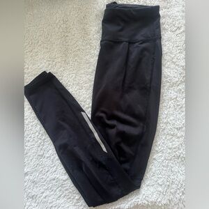 Black workout leggings